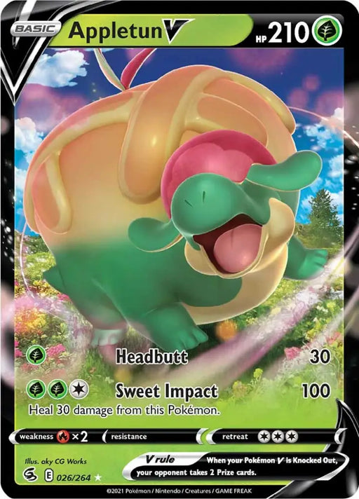 Appletun V (026/264) [Sword & Shield: Fusion Strike] - Pokemon Single