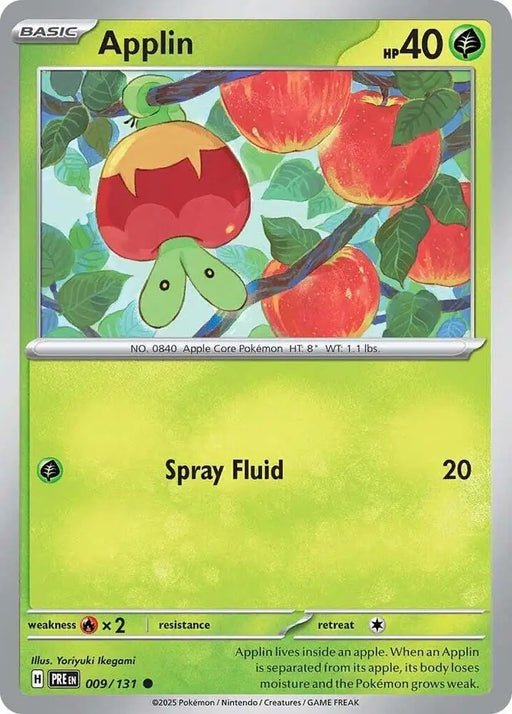 Applin (009/131) [Scarlet & Violet: Prismatic Evolutions] - Pokemon Single