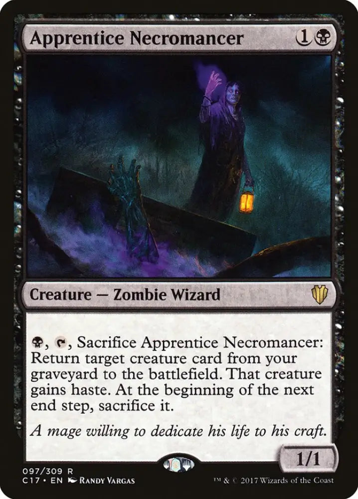 Apprentice Necromancer [Commander 2017] - MTG Single