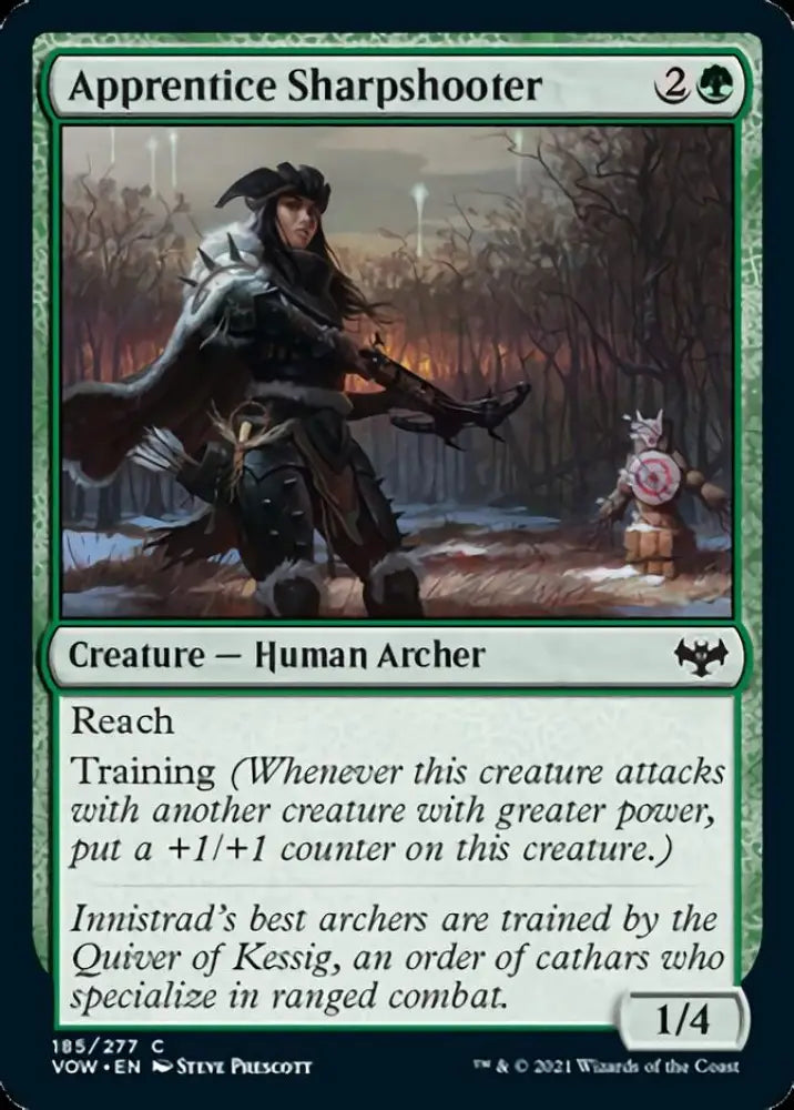 Apprentice Sharpshooter [Innistrad: Crimson Vow] - MTG Single
