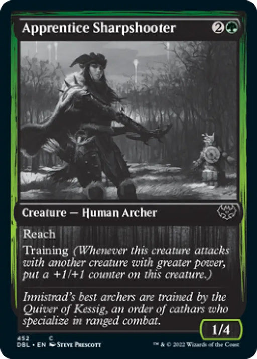 Apprentice Sharpshooter [Innistrad: Double Feature] - MTG Single