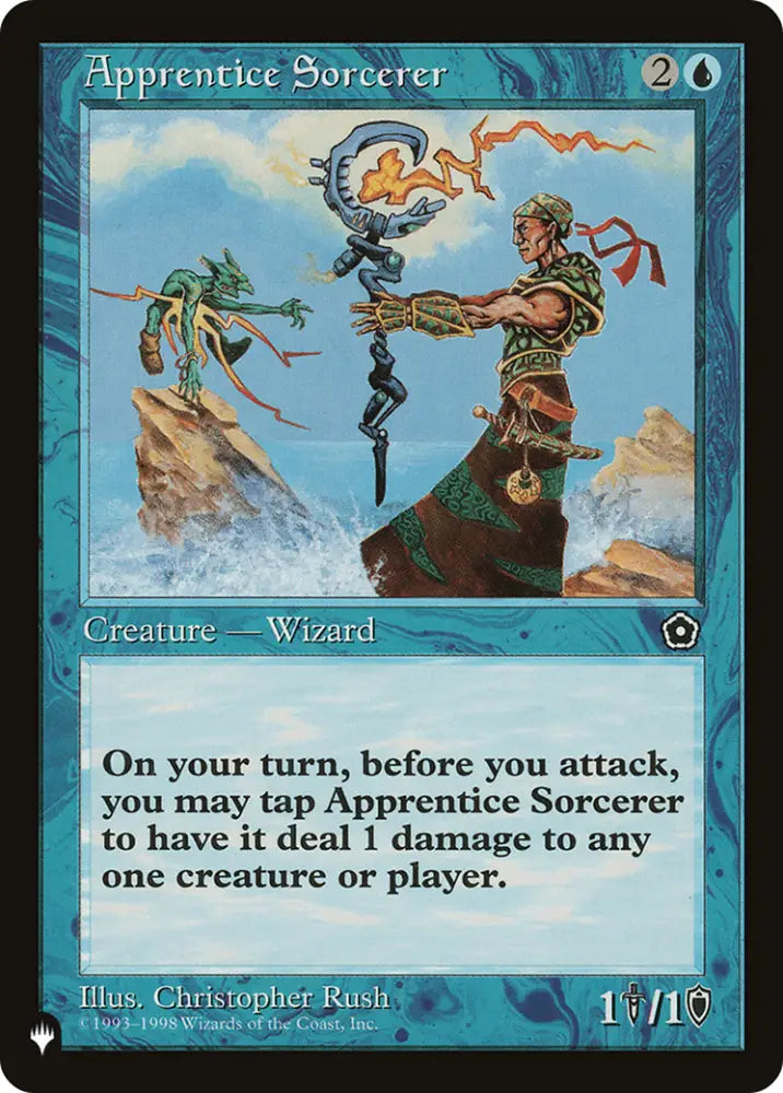 Apprentice Sorcerer [The List] - MTG Single