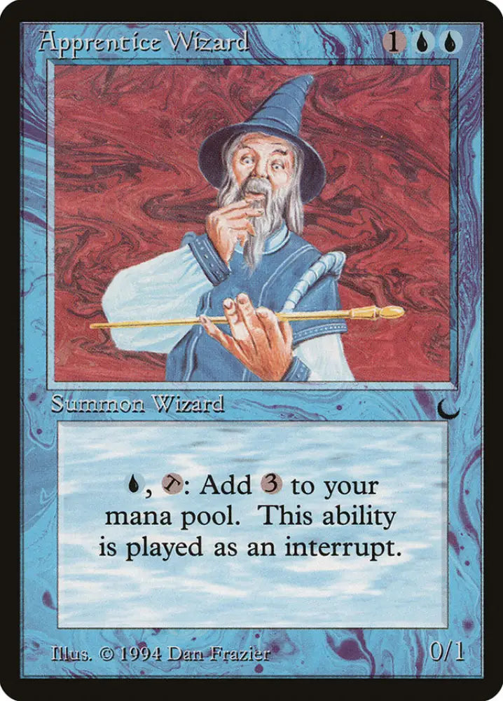 Apprentice Wizard [The Dark] - MTG Single