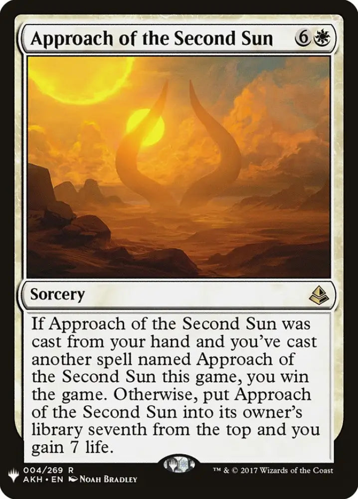 Approach of the Second Sun [Mystery Booster] - MTG Single