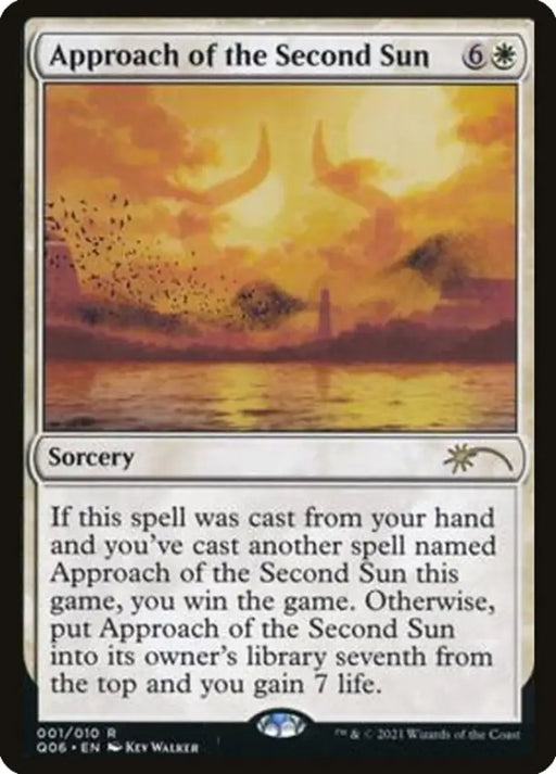 Approach of the Second Sun [Pioneer Challenger Decks 2021] - MTG Single