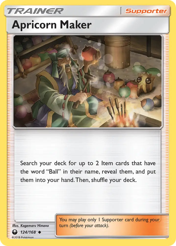 Apricorn Maker (124/168) [Sun & Moon: Celestial Storm] - Pokemon Single
