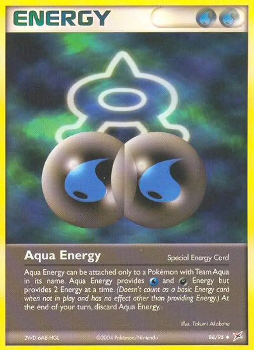 Aqua Energy (86/95) [EX: Team Magma vs Team Aqua] - Pokemon Single