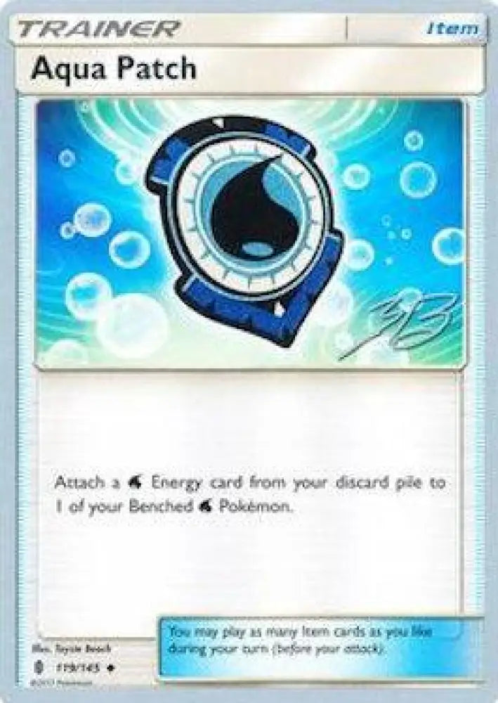 Aqua Patch (119/145) (Ice Path FTW - Zachary Bokhari) [World Championships 2017] - Pokemon Single