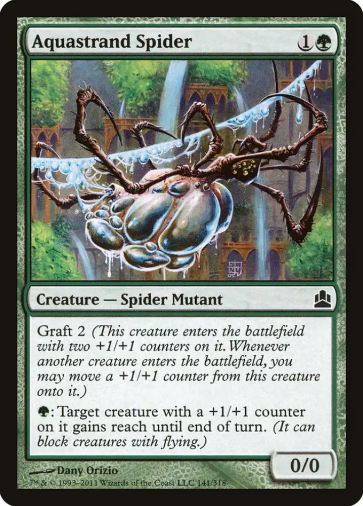 Aquastrand Spider [Commander 2011] - MTG Single