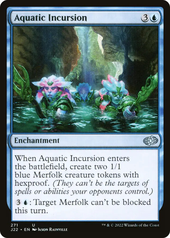 Aquatic Incursion [Jumpstart 2022] - MTG Single
