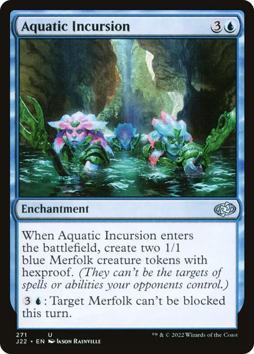 Aquatic Incursion [Jumpstart 2022] - MTG Single