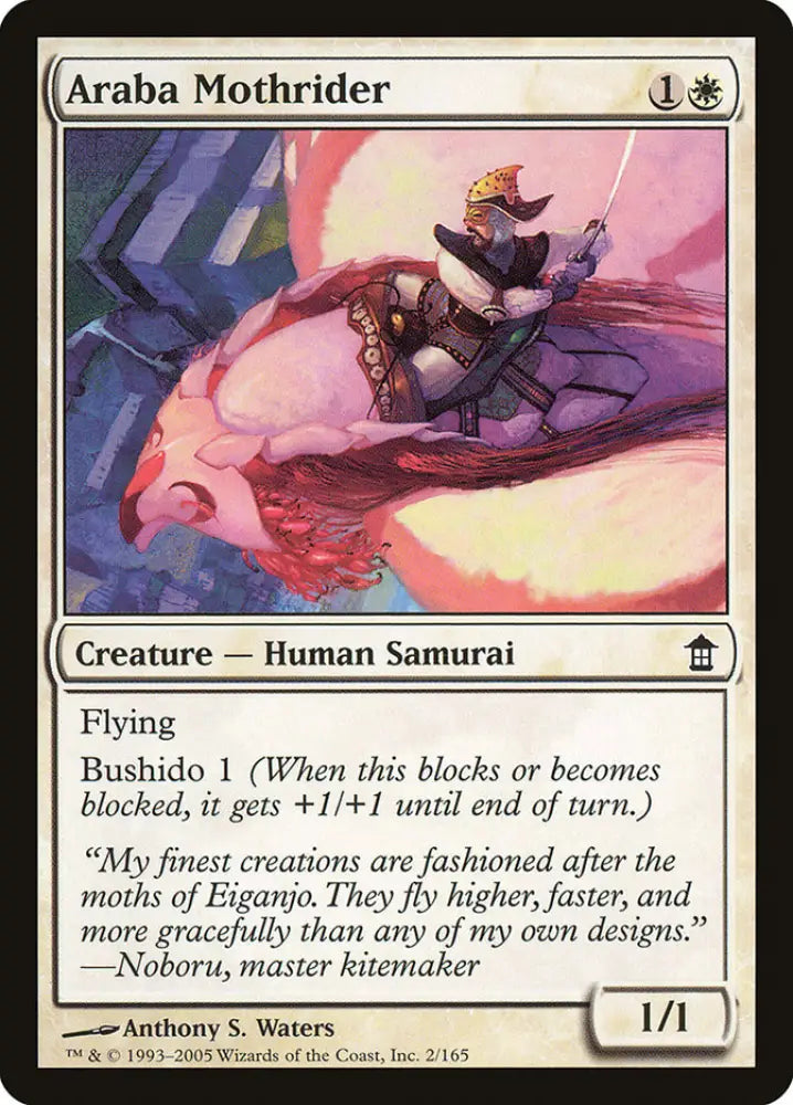 Araba Mothrider [Saviors of Kamigawa] - MTG Single
