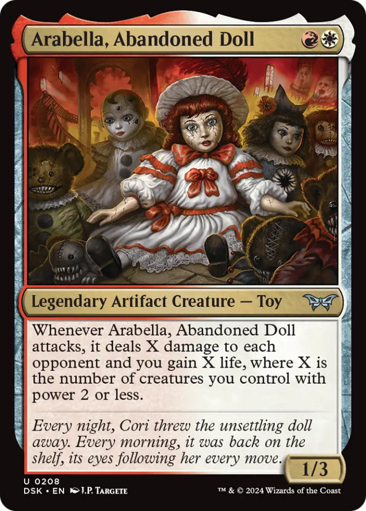 Arabella Abandoned Doll [Duskmourn: House of Horror] - MTG Single