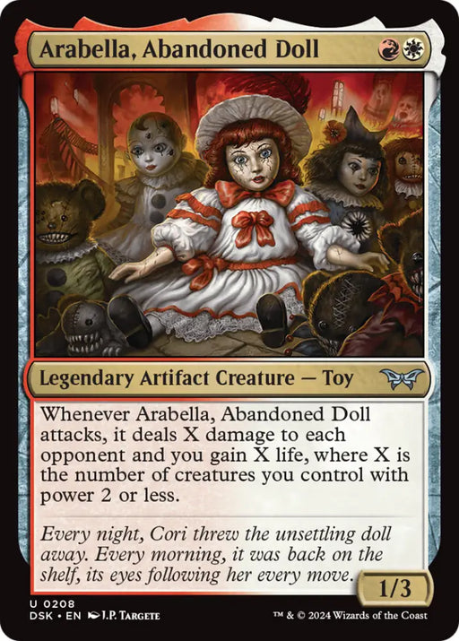 Arabella Abandoned Doll [Duskmourn: House of Horror] - MTG Single