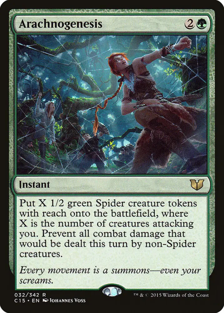 Arachnogenesis [Commander 2015] - MTG Single