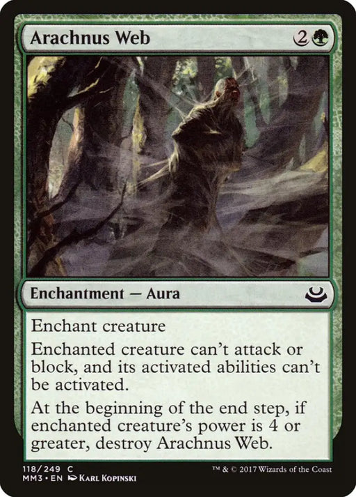 Arachnus Web [Modern Masters 2017] - MTG Single