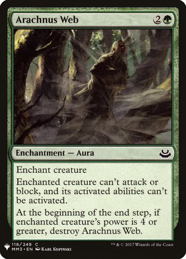 Arachnus Web [Mystery Booster] - MTG Single