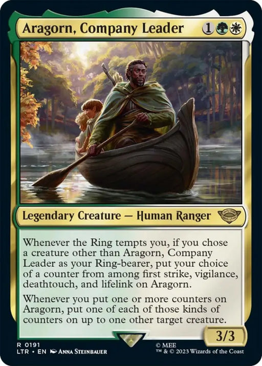 Aragorn Company Leader [The Lord of the Rings: Tales of Middle-Earth] - MTG Single