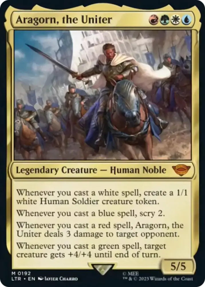 Aragorn the Uniter [The Lord of the Rings: Tales of Middle-Earth] - MTG Single