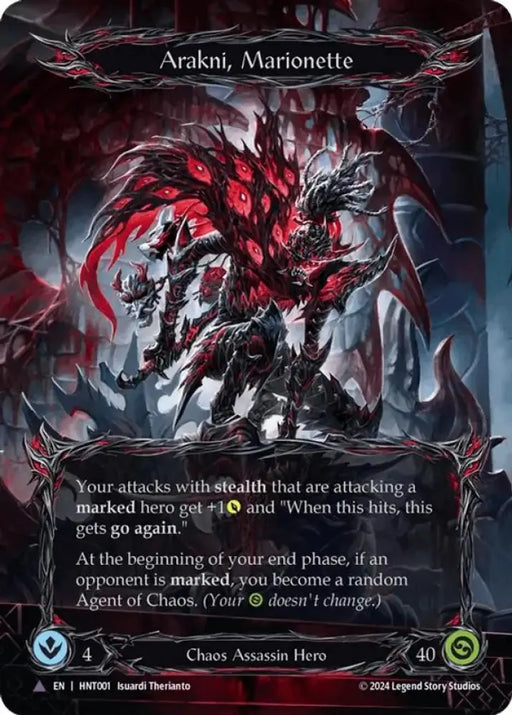 Arakni Marionette [The Hunted] Cold Foil - Flesh And Blood Single