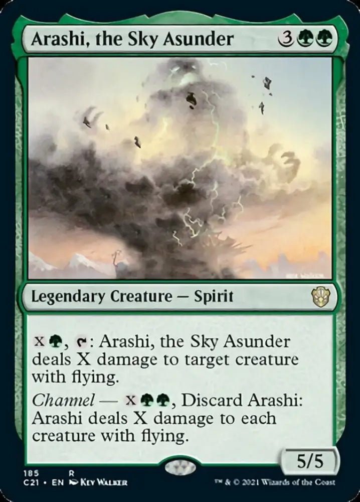 Arashi the Sky Asunder [Commander 2021] - MTG Single