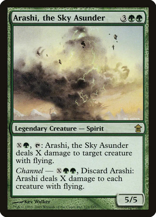Arashi the Sky Asunder [Saviors of Kamigawa] - MTG Single