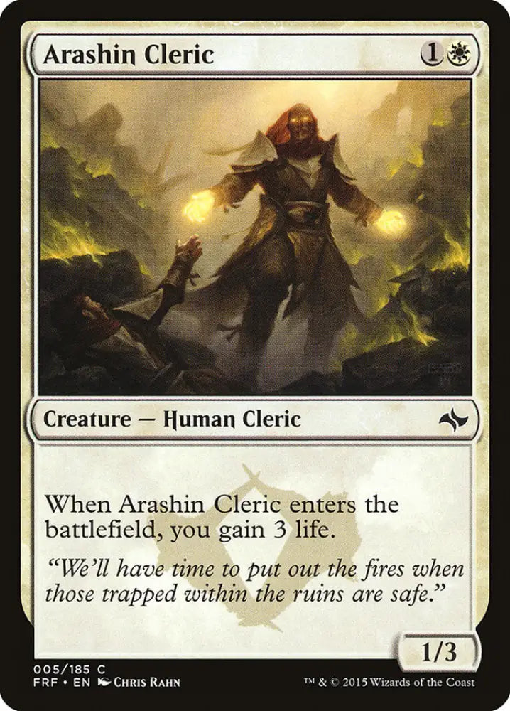 Arashin Cleric [Fate Reforged] - MTG Single