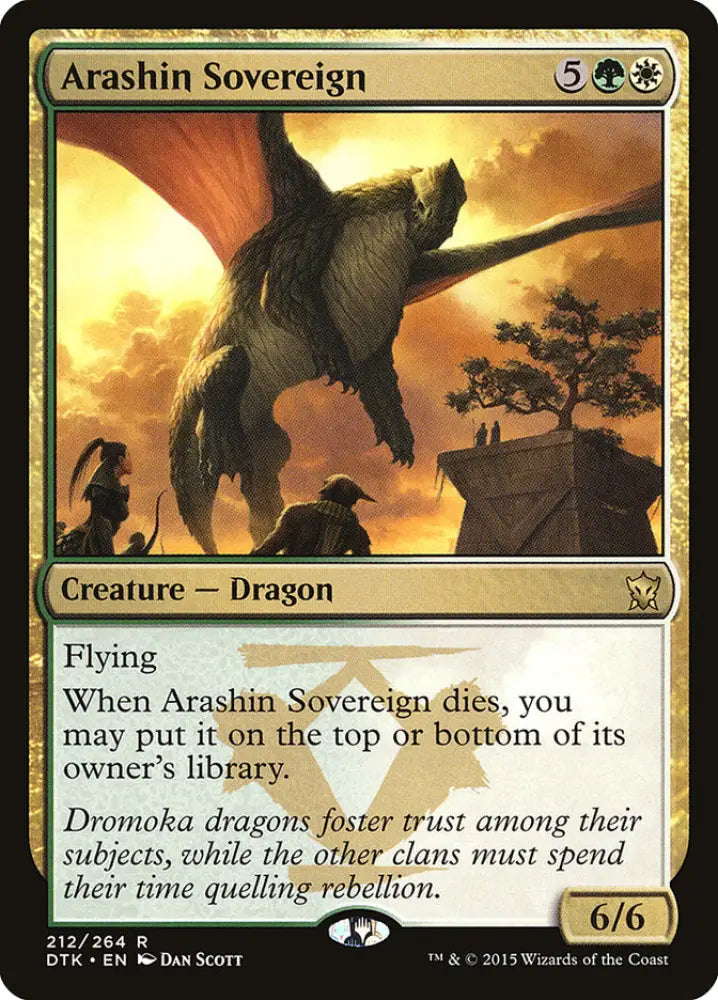 Arashin Sovereign [Dragons of Tarkir] - MTG Single