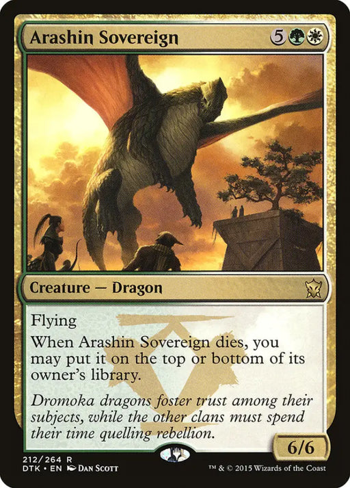 Arashin Sovereign [Dragons of Tarkir] - MTG Single