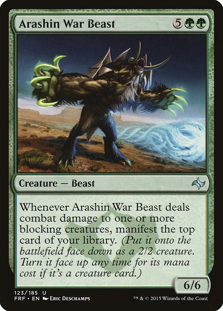 Arashin War Beast [Fate Reforged] - MTG Single