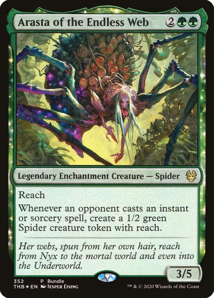 Arasta of the Endless Web (Bundle) [Theros Beyond Death] - MTG Single