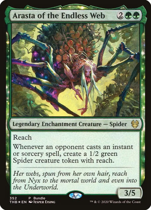 Arasta of the Endless Web (Bundle) [Theros Beyond Death] - MTG Single