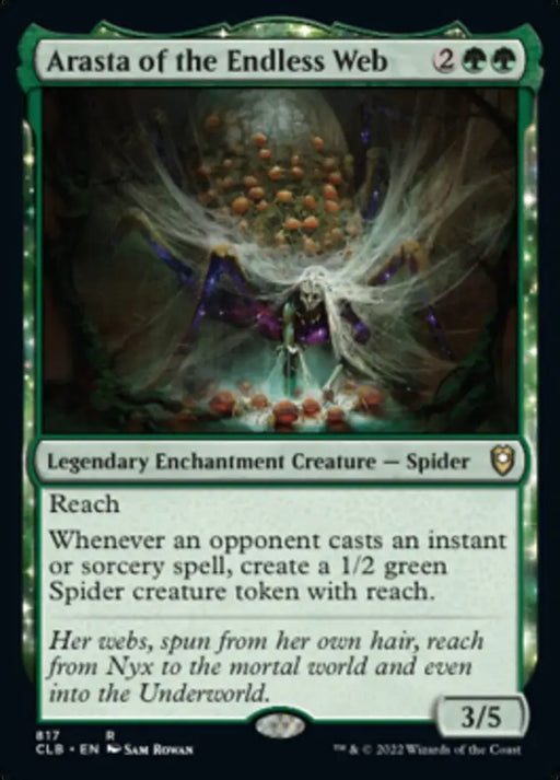 Arasta of the Endless Web [Commander Legends: Battle for Baldur’s Gate] - MTG Single