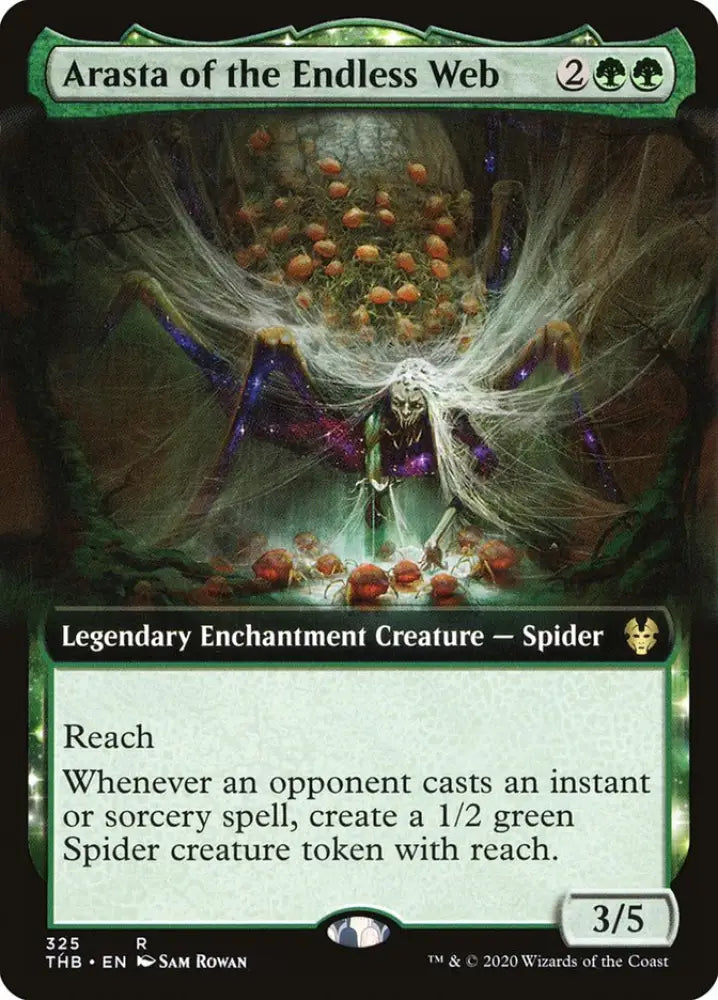 Arasta of the Endless Web (Extended Art) [Theros Beyond Death] - MTG Single