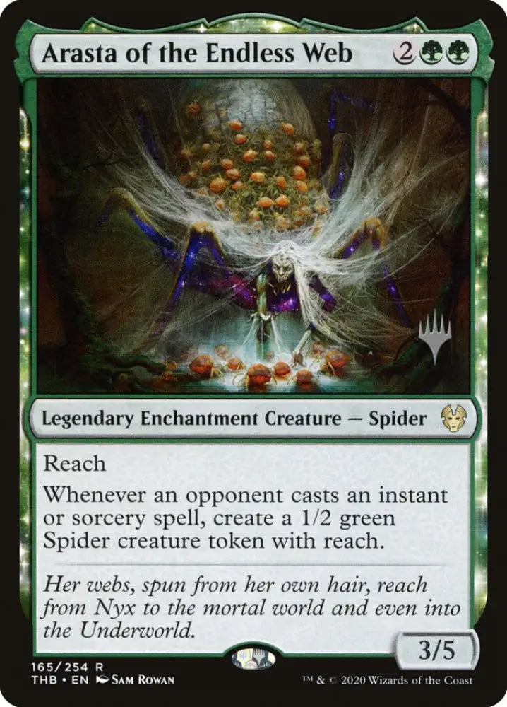 Arasta of the Endless Web (Promo Pack) [Theros Beyond Death Promos] - MTG Single