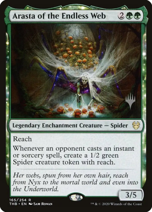Arasta of the Endless Web (Promo Pack) [Theros Beyond Death Promos] - MTG Single