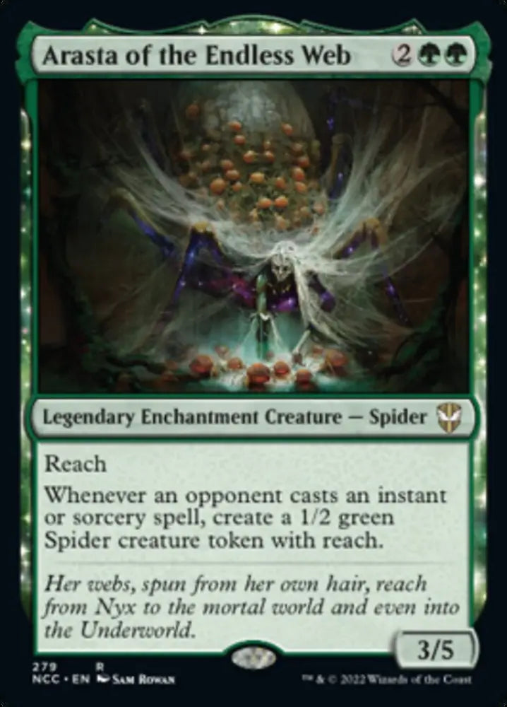 Arasta of the Endless Web [Streets of New Capenna Commander] - MTG Single