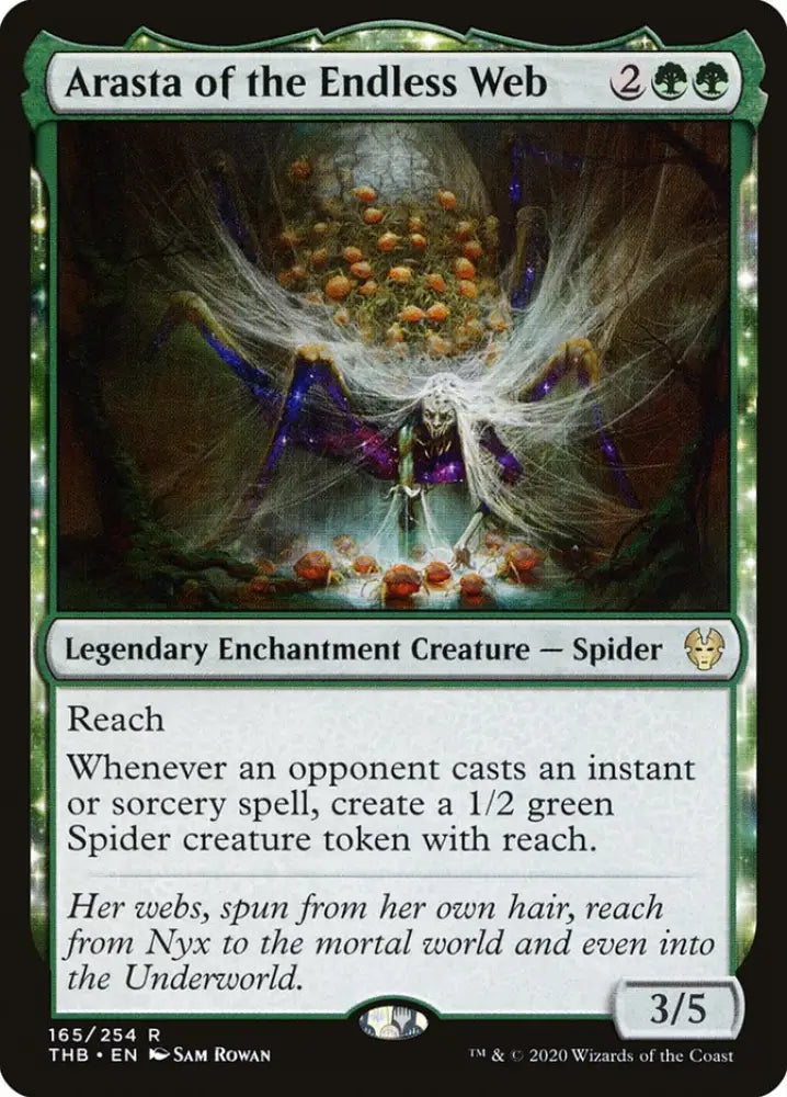 Arasta of the Endless Web [Theros Beyond Death] - MTG Single
