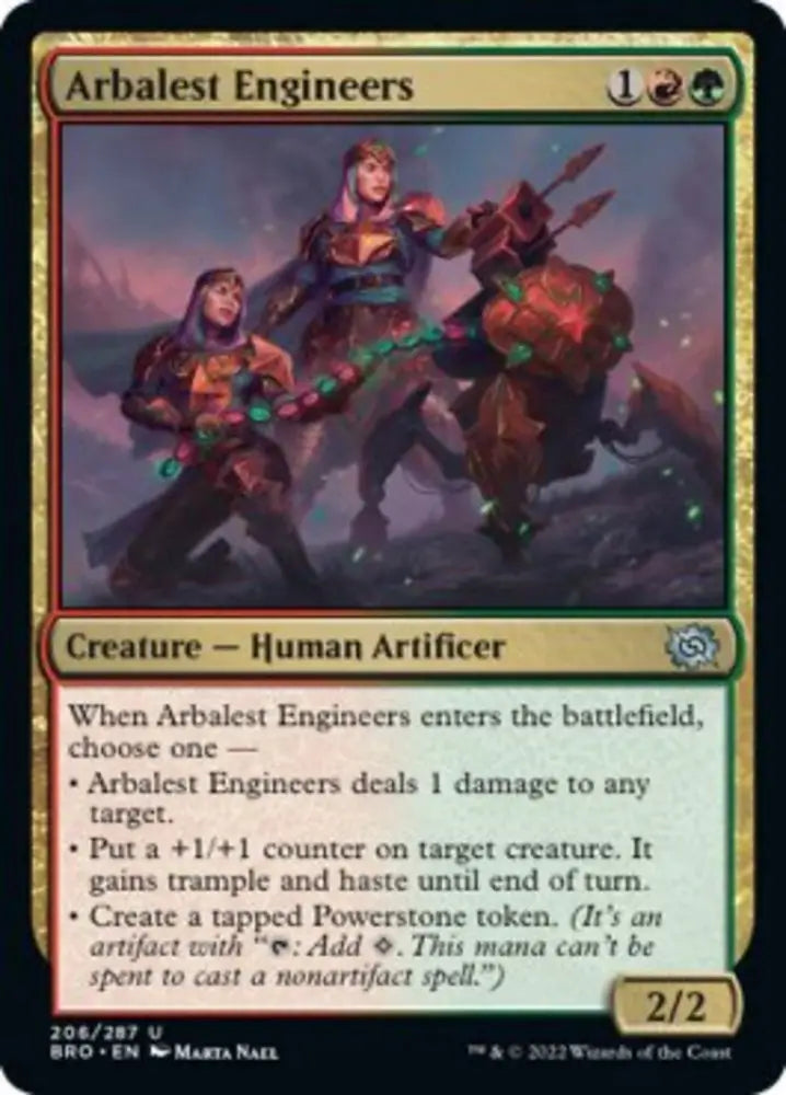 Arbalest Engineers [The Brothers’ War] - MTG Single