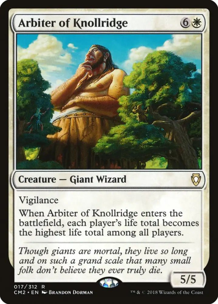 Arbiter of Knollridge [Commander Anthology Volume II] - MTG Single