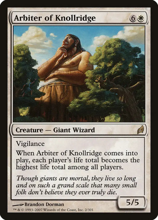 Arbiter of Knollridge [Lorwyn] - MTG Single