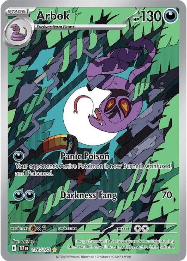 Arbok (176/162) [Scarlet & Violet: Temporal Forces] - Pokemon Single