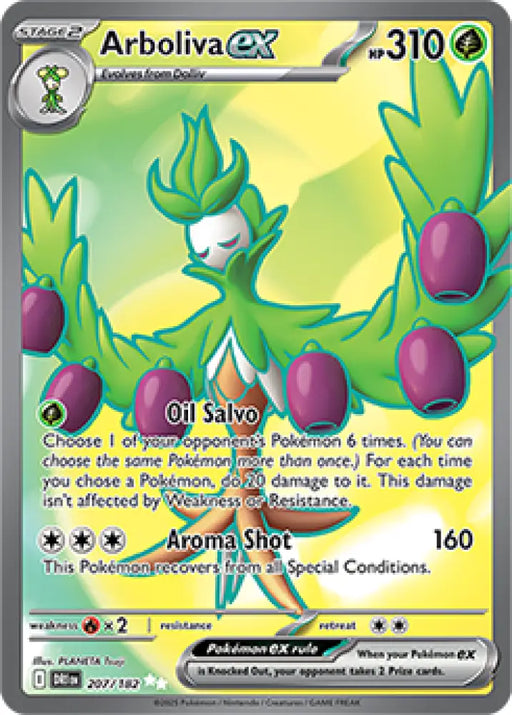 Arboliva ex (207/182) [SV10: Destined Rivals] - Pokemon Single