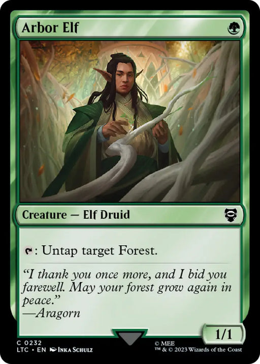 Arbor Elf [The Lord of the Rings: Tales of Middle-Earth Commander] - MTG Single