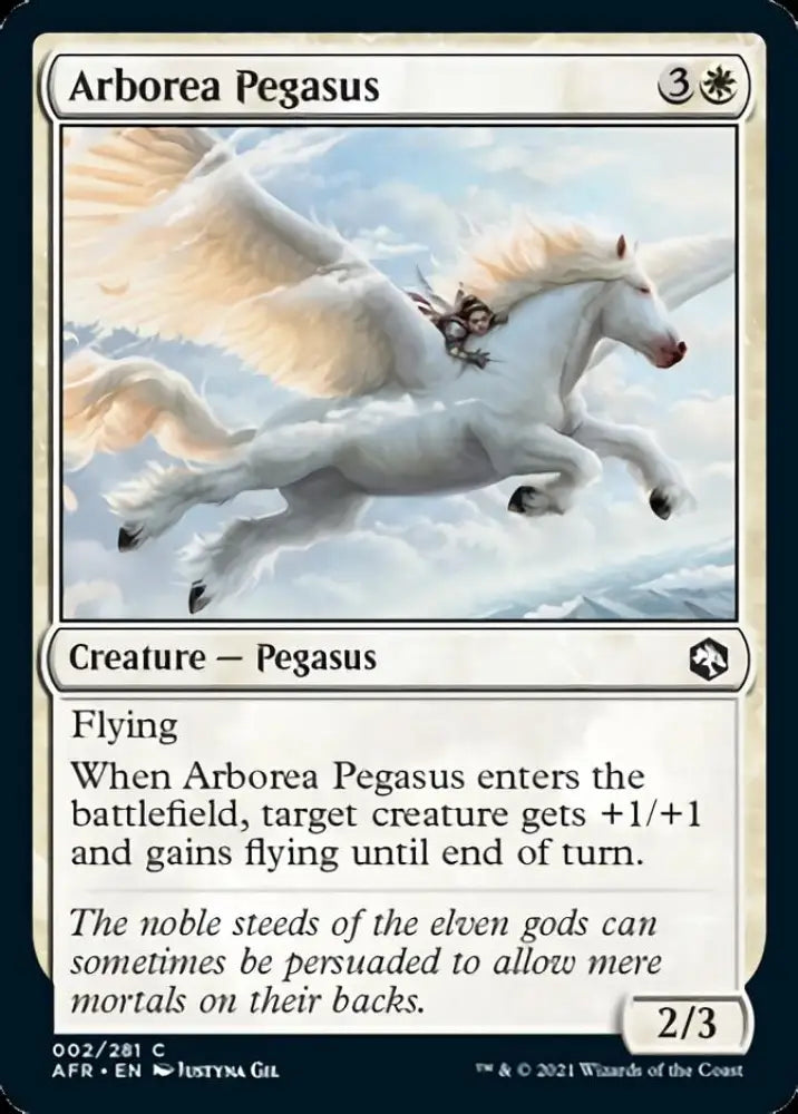 Arborea Pegasus [Dungeons & Dragons: Adventures in the Forgotten Realms] - MTG Single