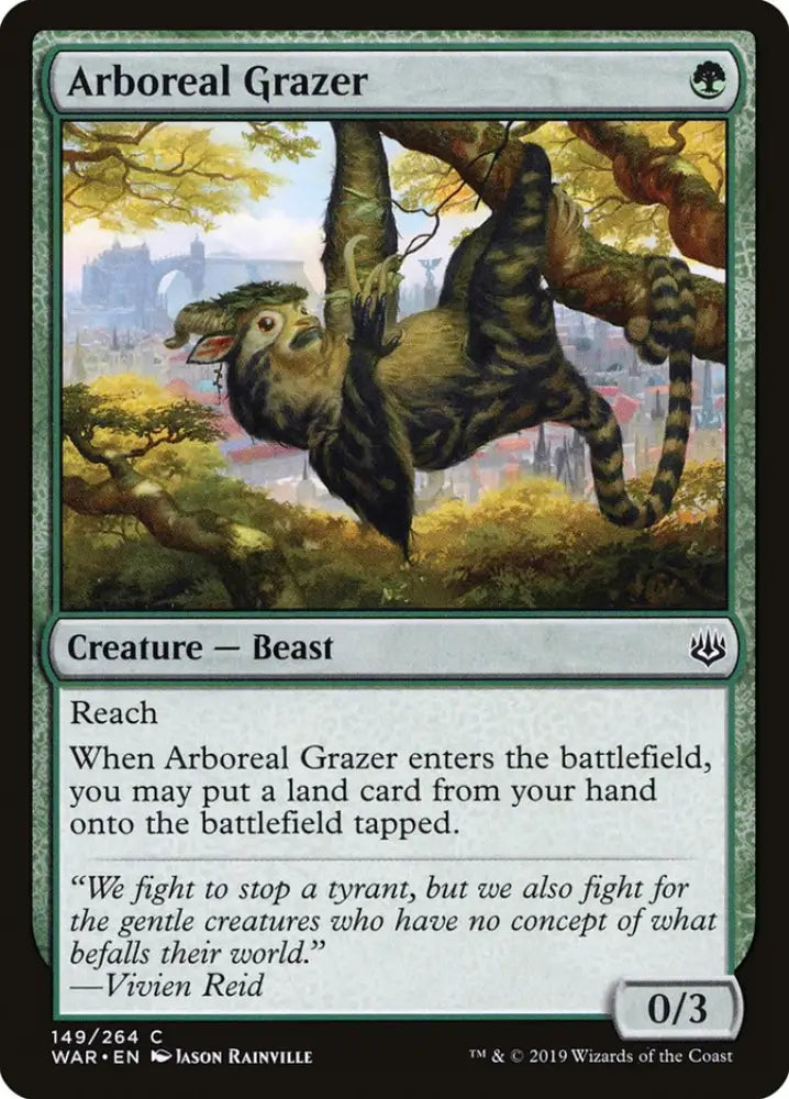 Arboreal Grazer [War of the Spark] - MTG Single