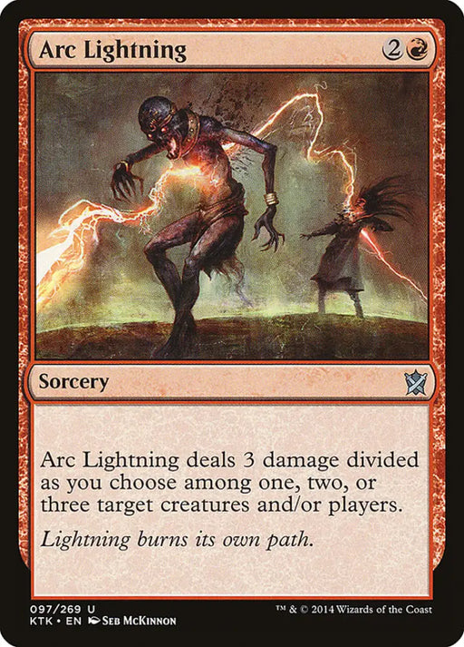 Arc Lightning [Khans of Tarkir] - MTG Single