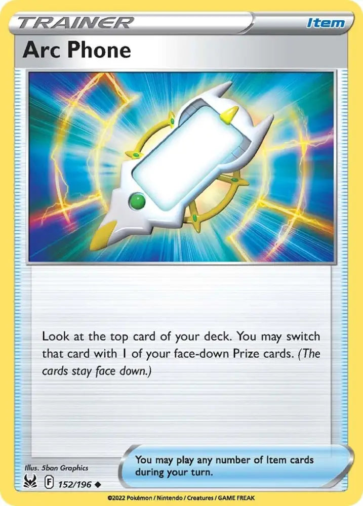 Arc Phone (152/196) [Sword & Shield: Lost Origin] - Pokemon Single