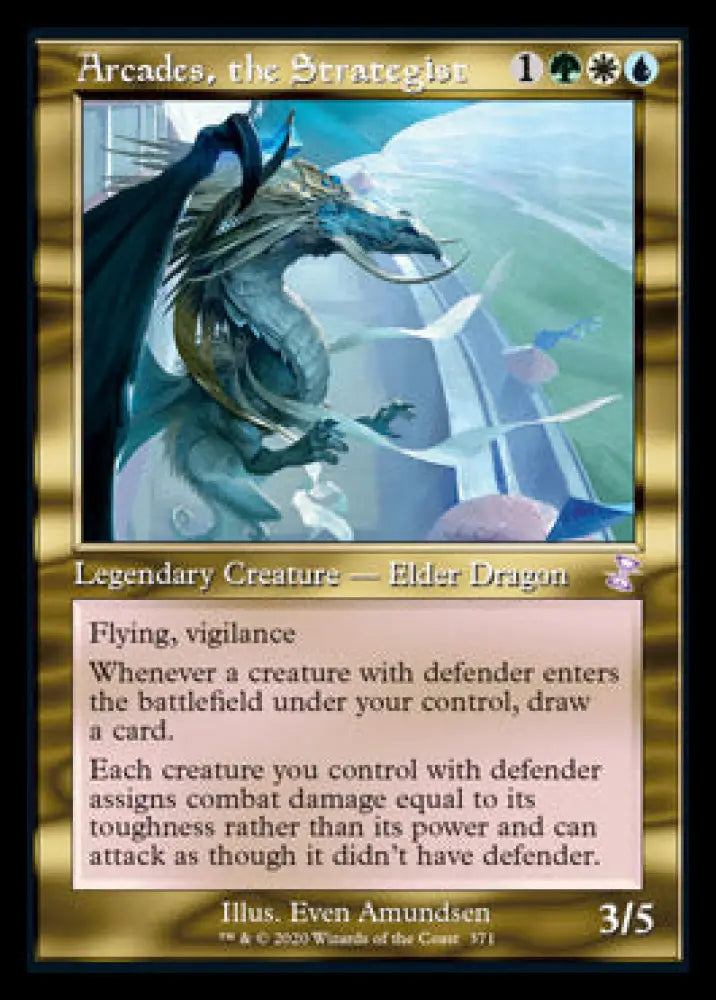 Arcades the Strategist (Timeshifted) [Time Spiral Remastered] - MTG Single