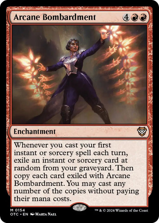 Arcane Bombardment [Outlaws of Thunder Junction Commander] - MTG Single